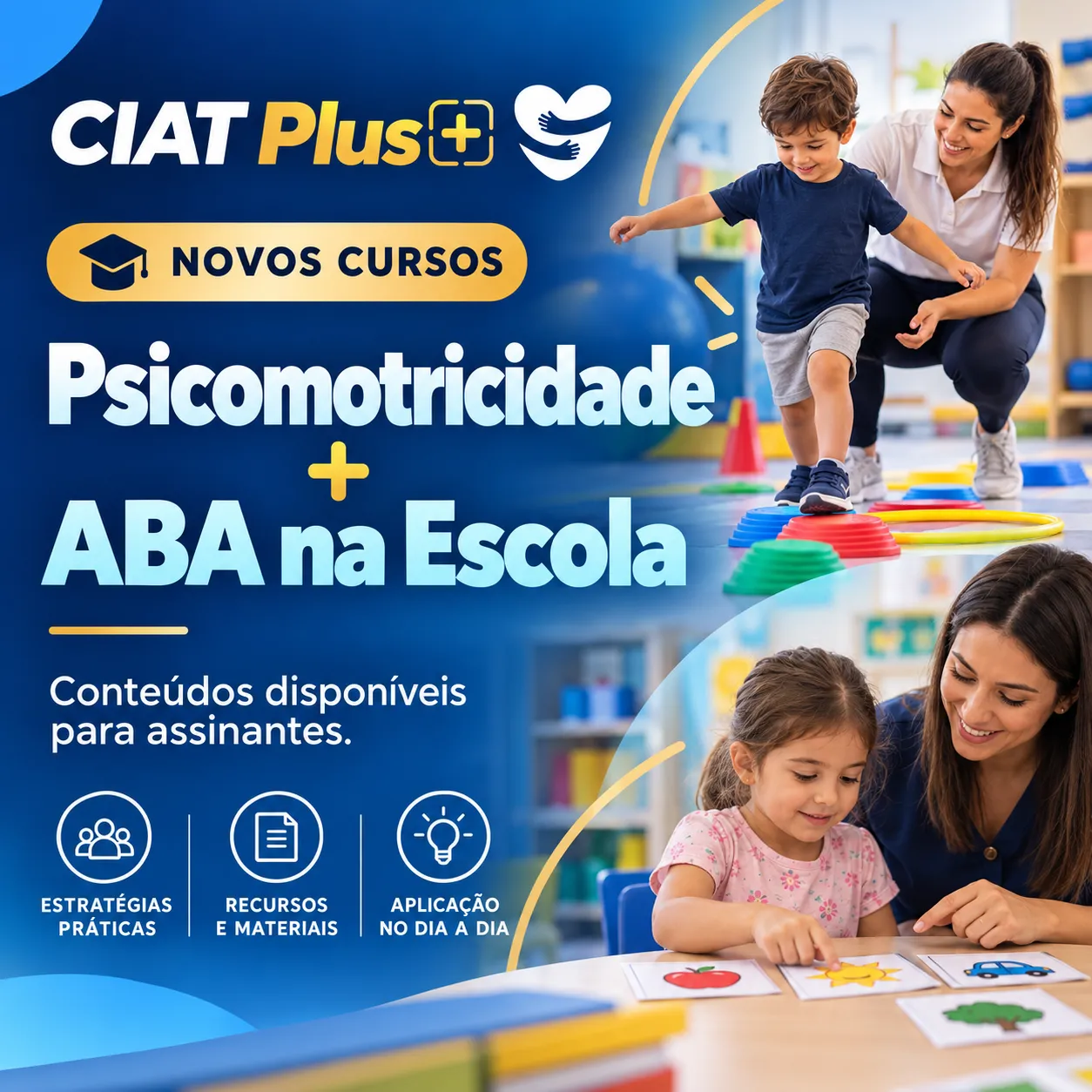 Dois novos cursos chegaram ao CIAT Plus+!